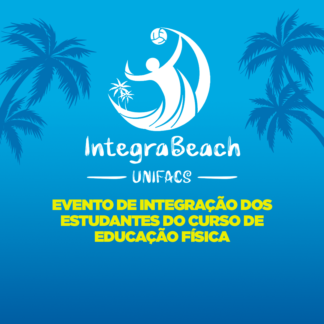 Curso de Educação Física realiza evento de integração na praia